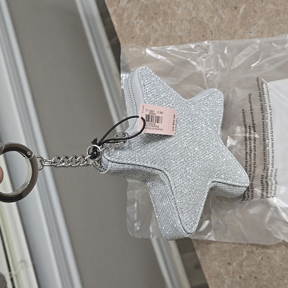 Victoria's Secret Silver Star Coin Pouch - Picture 3 of 4